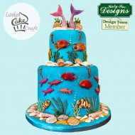 Καλούπι Σιλικόνης της Katy Sue - Υπoβρύχιο σετ (Fish, Seaweed and Coral)