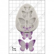 Καλούπι για Ζαχαρόπαστα - Σοκολάτα της FPC - Πεταλούδες