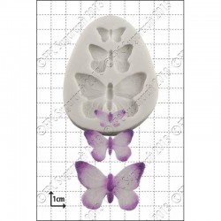 Καλούπι για Ζαχαρόπαστα - Σοκολάτα της FPC - Πεταλούδες