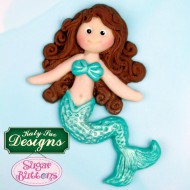 Καλούπι Σιλικόνης της Katy Sue - Μικρή γοργόνα (Little Mermaid Sugar Buttons)