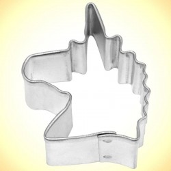 Μίνι Κεφάλι Μονόκερου Μεταλλικό Κουπάτ 4,5εκ.