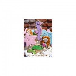 Μεταλλικό Κουπάτ Μπισκότου Γοργόνα 11,4εκ.