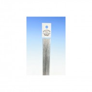 Νο.22 Ασημί Μεταλλικά Σύρματα Λουλουδιών 25 τεμ.