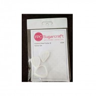 Σετ Αποτύπωμα και Κουπάτ λουλουδιού Κόσμος - Καλούπι για Ζαχαρόπαστα - Σοκολάτα της FPC