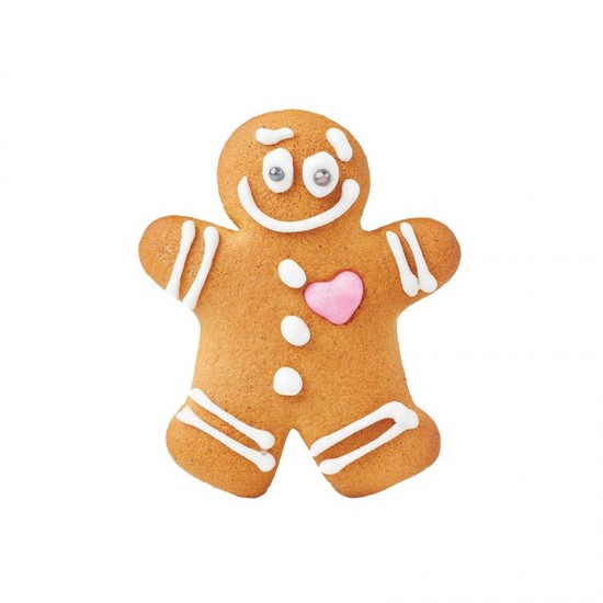 Ανθρωπάκι Gingerbread σετ 2 μεταλλικών κουπάτ για μπισκότα της PME