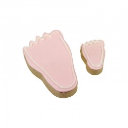 Πατουσάκια Μωρού σετ 2 μεταλλικών κουπάτ για μπισκότα της PME