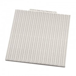 Καλούπι Σιλικόνης - Πλεκτό (Cable) της Katy Sue