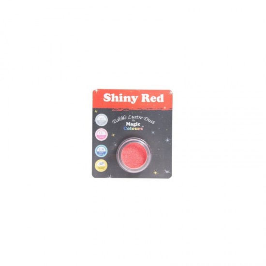 Χρώμα Φινιρίσματος σε σκόνη της Magic Colours - Κόκκινο Γυαλιστερό 7ml (Shiny Red)