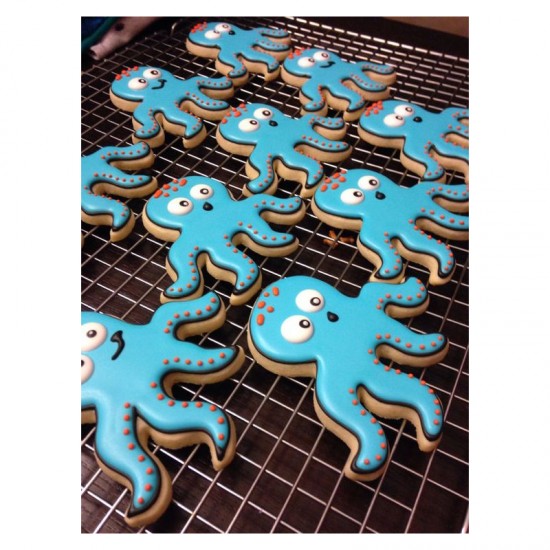 Μεταλλικό Κουπάτ Μπισκότου Χταπόδι