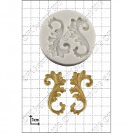 Καλούπι Σιλικόνης της FPC -  Διακοσμητικό σχέδιο (Curlicues)