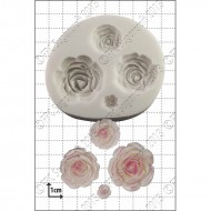 Καλούπι Σιλικόνης της FPC -  Τριαντάφυλλα (Multi Rose)