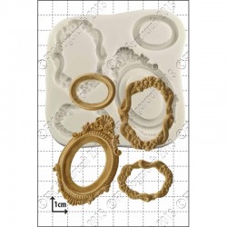 Καλούπι Σιλικόνης της FPC -  Οβάλ Κορνίζες (Oval Frames)