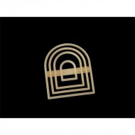 Σετ Κουπάτ 4τεμ. σχέδιο Καμάρες-Αψίδες της FMM - 5-15εκ