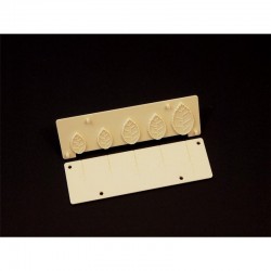 Κουπάτ & Αποτύπωμα Φύλλου Τριανταφύλλου της FMM  Σετ 2 τεμ.