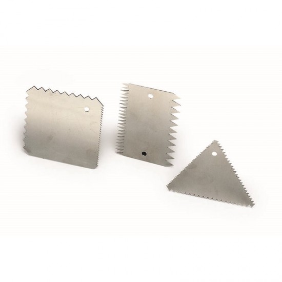 Ανοξείδωτο Σετ 3 Scrapers