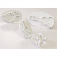 Κουπάτ με Έμβολο Μουσικά Όργανα Σετ 4 τεμ.