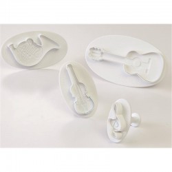 Κουπάτ με Έμβολο Μουσικά Όργανα Σετ 4 τεμ.