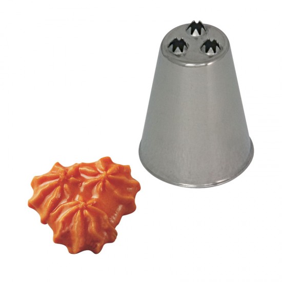 Μύτη Κορνέ με 3 μικρές τρύπες σε σχήμα Αστέρι Ø30H42 5χιλ